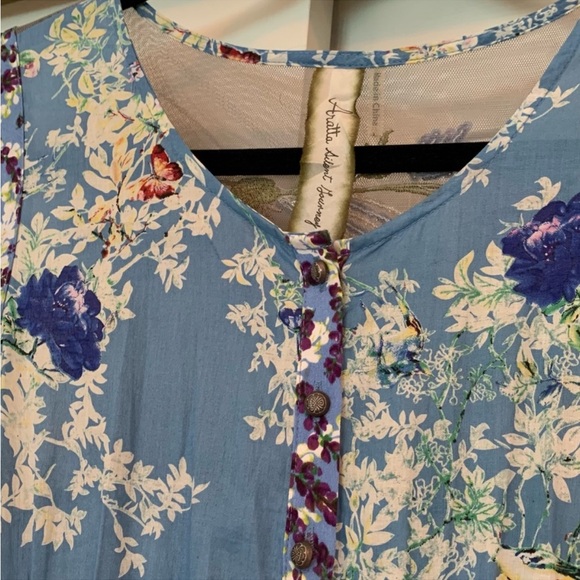 Aratta Silent Journey maxi dress size M - Picture 3 of 9